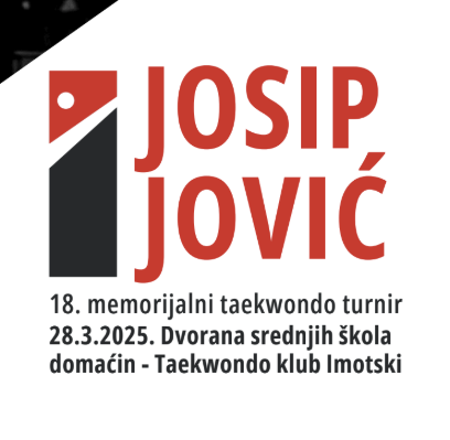 Josip Jović 18. memorijalni taekwondo turnir