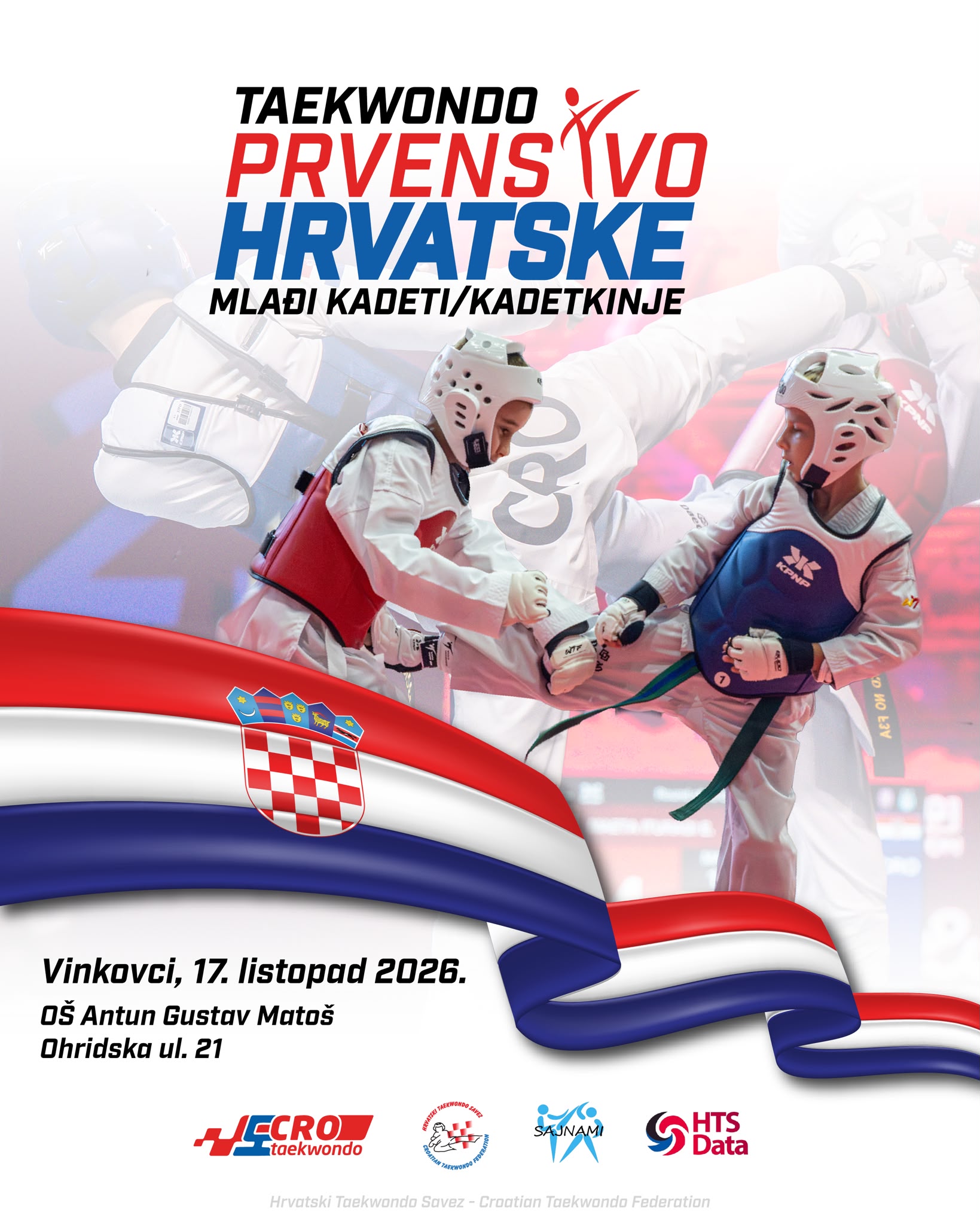 Prvenstvo Hrvatske 2026. za Mlađe Kadete i Kadetkinje